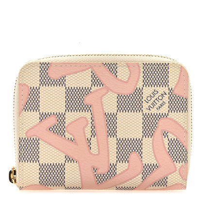 Louis Vuitton Damier Azur Tahitienne Zippy Coin Purse 1 of 6