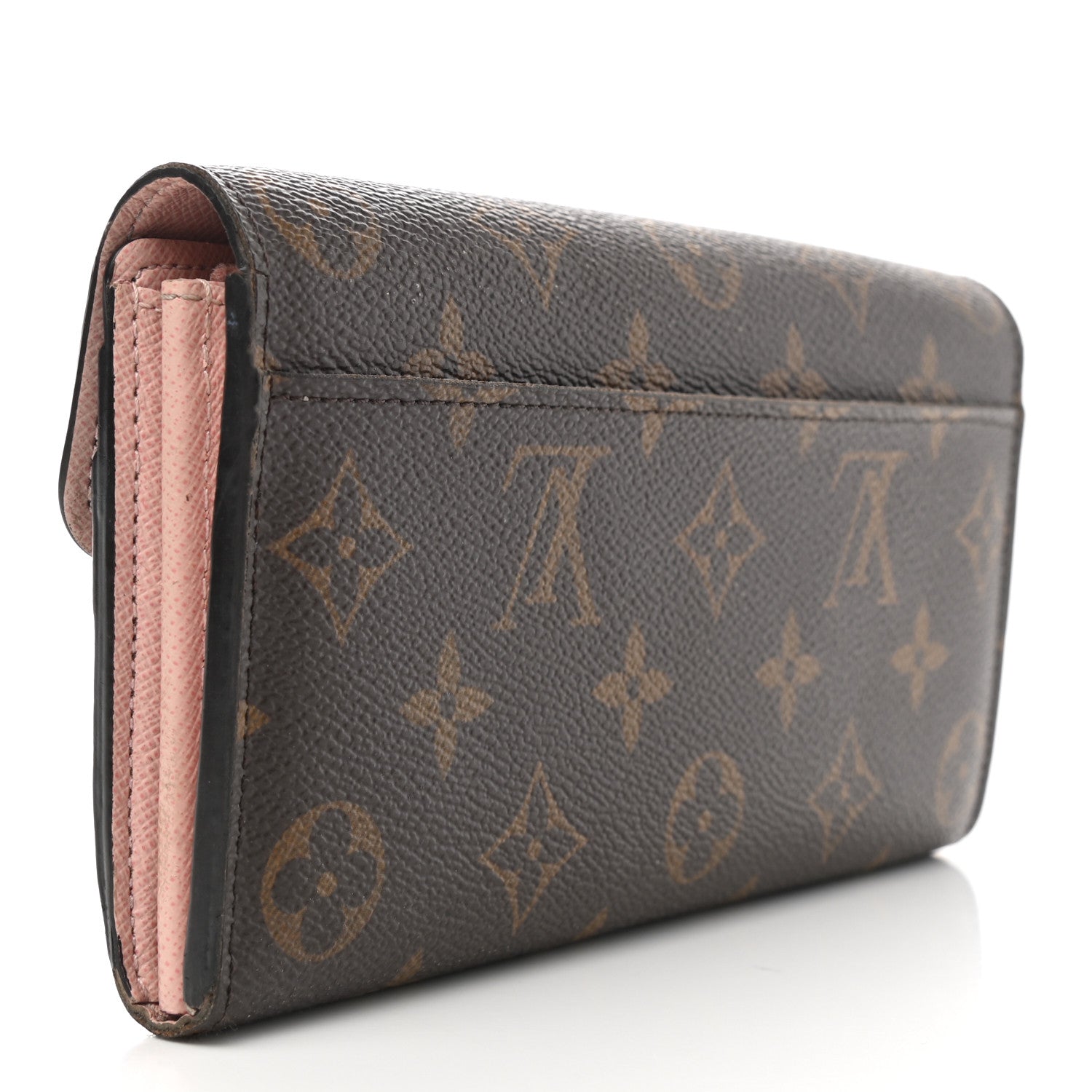 Louis Vuitton Monogram Sarah Wallet NM Rose Ballerine 3 of 6