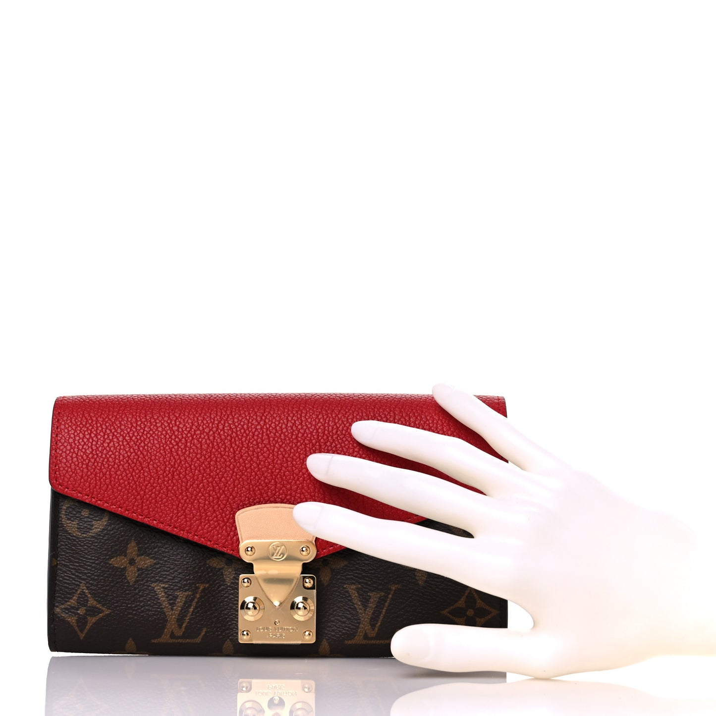 Monogram Pallas Wallet Cherry