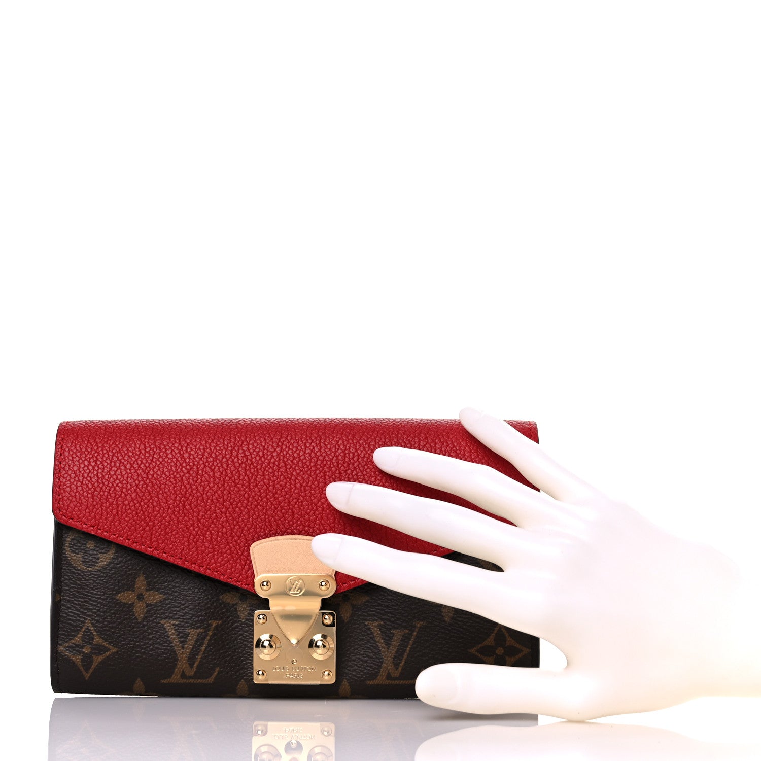 Louis Vuitton Monogram Pallas Wallet Cherry 2 of 8