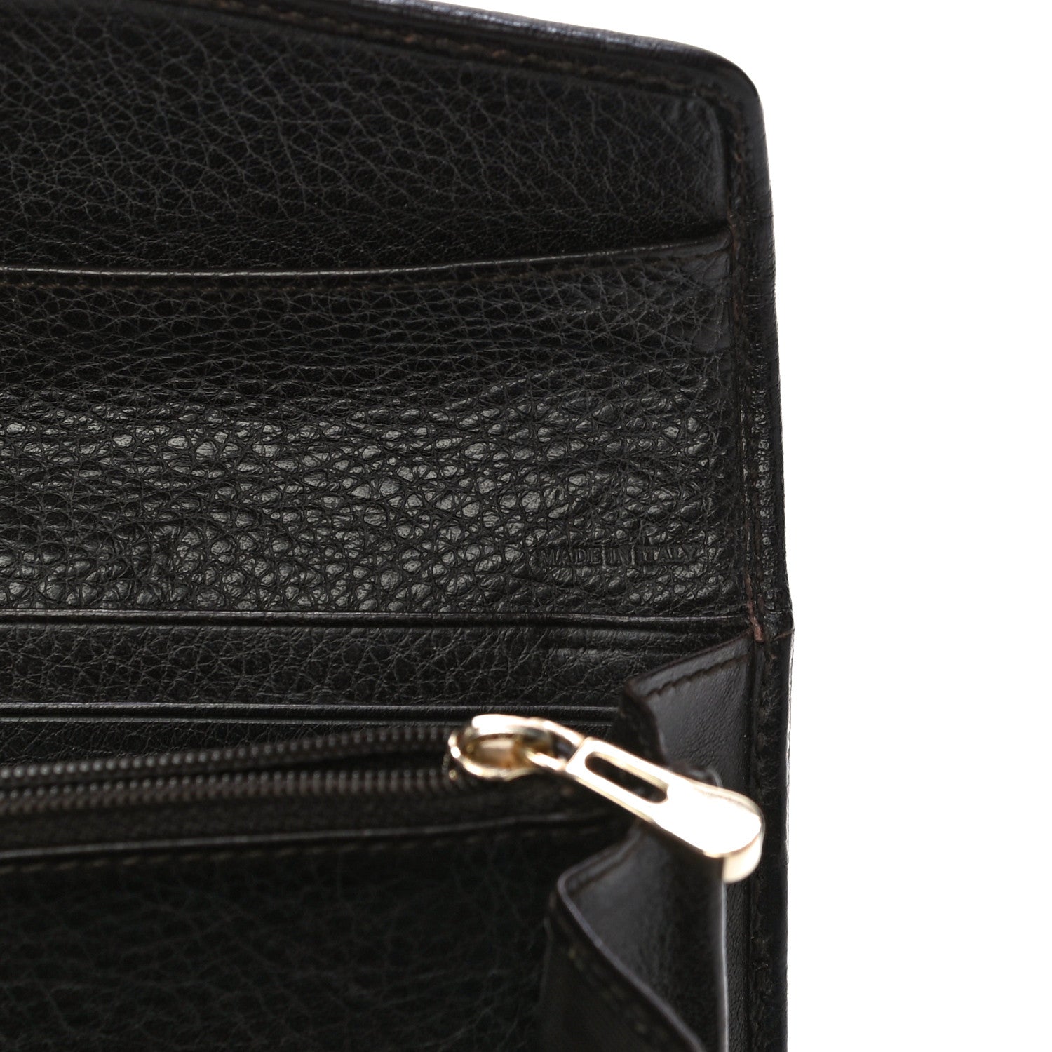 Burberry Calfskin Mega Check Continental Wallet Black 10 of 12