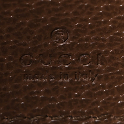 Gucci GG Supreme Monogram Textured Dollar Calfskin Web Ophidia Belt Bag 110 44 Beige Ebony New Acero 6 of 9