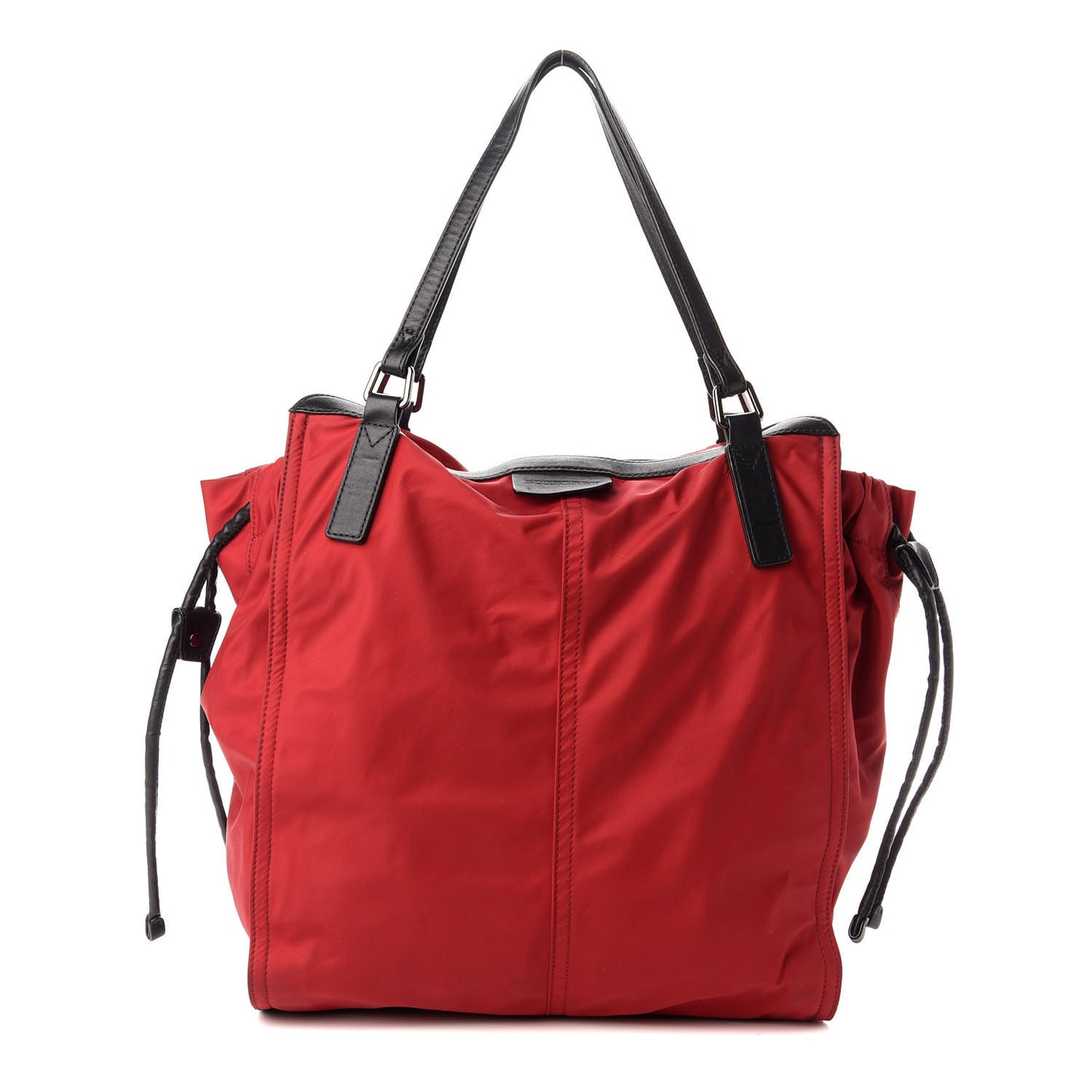 Nylon Buckleigh Packable Tote Bag Red