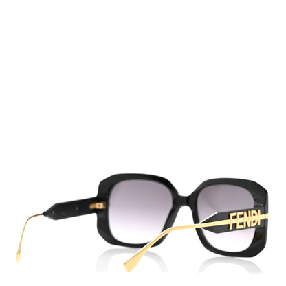 Fendi Acetate Fendigraphy Sunglasses FE40065I Black 4 of 8