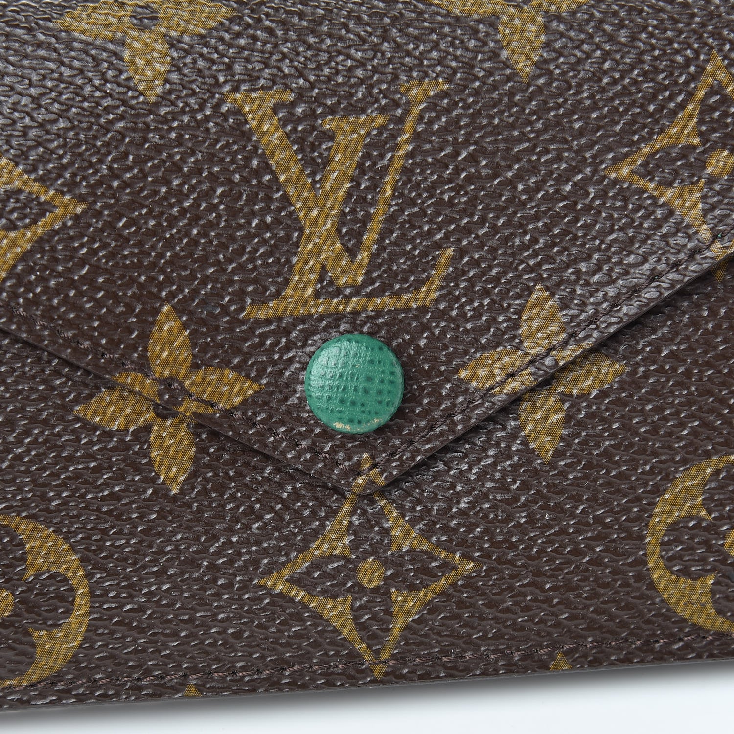 Louis Vuitton Monogram Compact Marie Wallet Vert 9 of 10