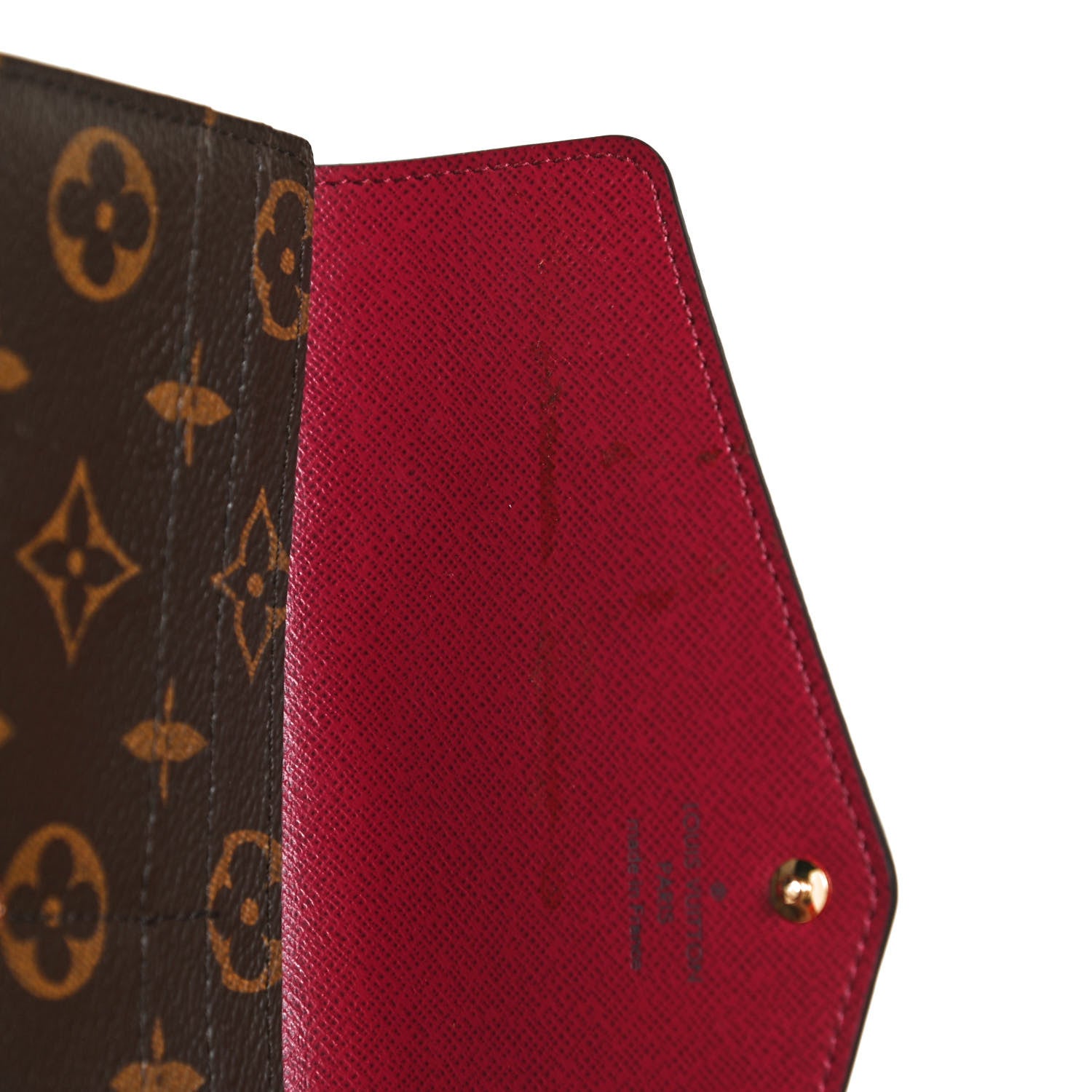 Louis Vuitton Monogram Sarah Wallet NM Fuchsia 11 of 11