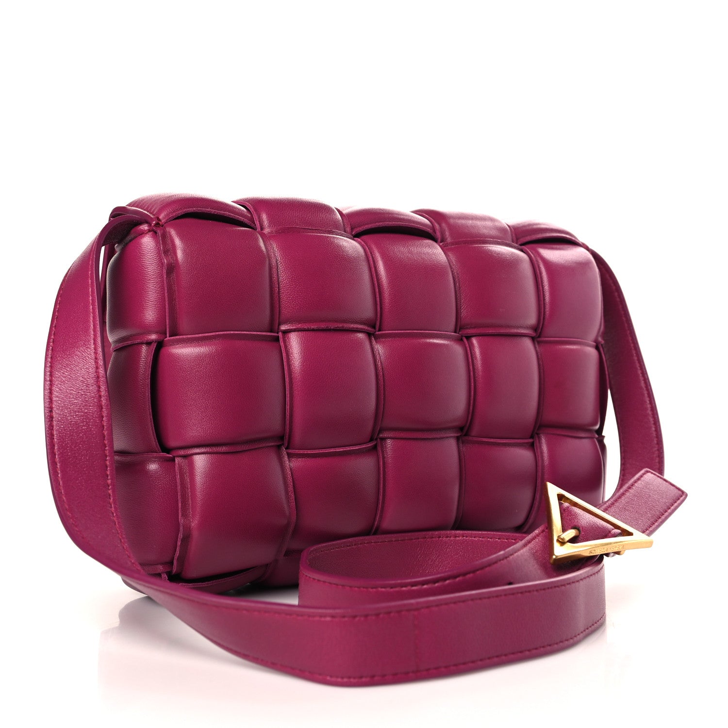 Bottega Veneta Nappa Maxi Intreccio Padded Cassette Crossbody Bag Cinnabar 3 of 9