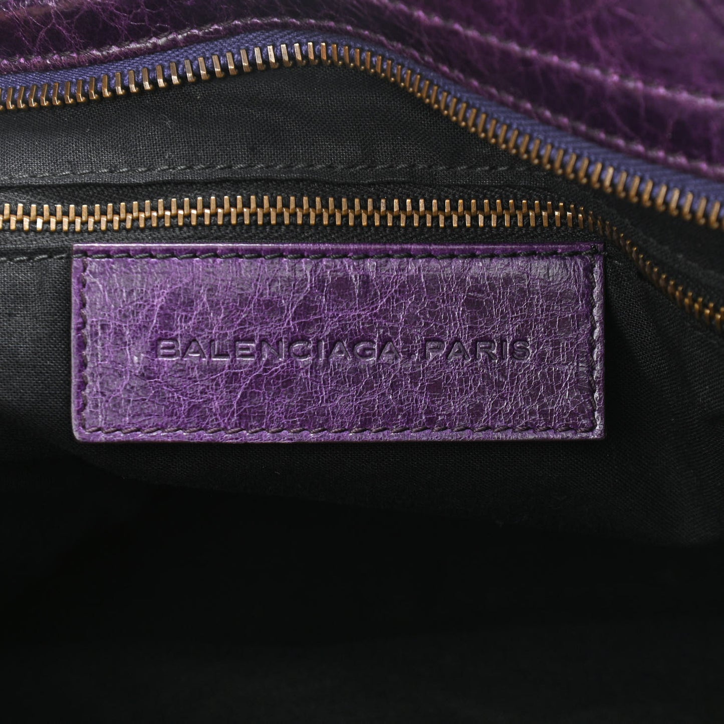 Agneau Classic Hardware Step Violet