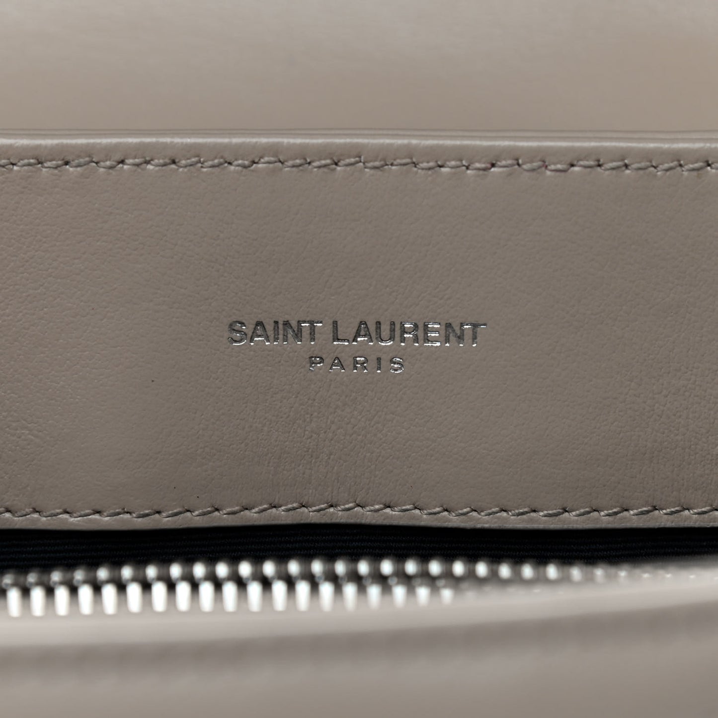 Calfskin Y Quilted Monogram Medium Loulou Satchel Dark Beige