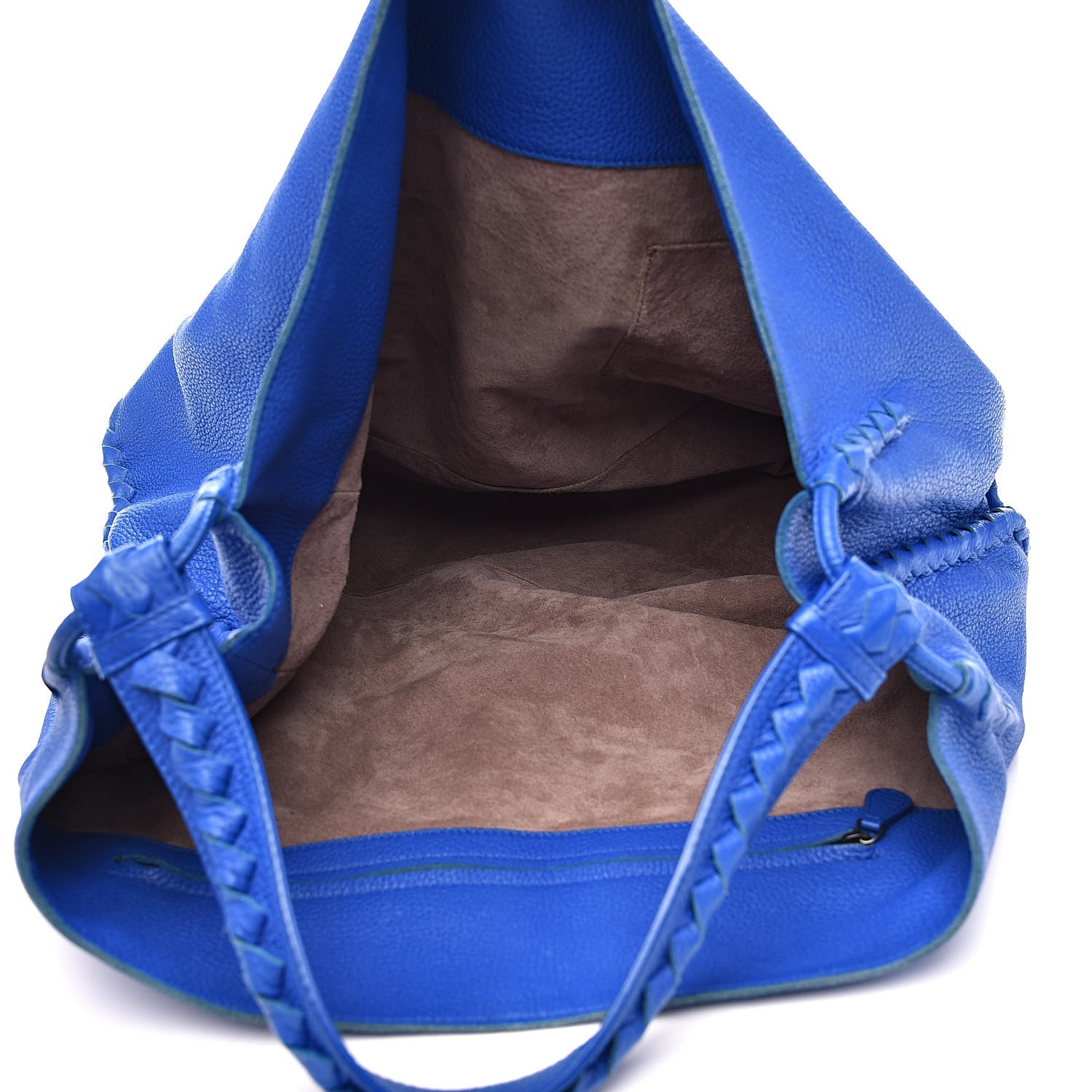 Bottega Veneta Cervo Deerskin Hobo Signal Blue 5 of 13