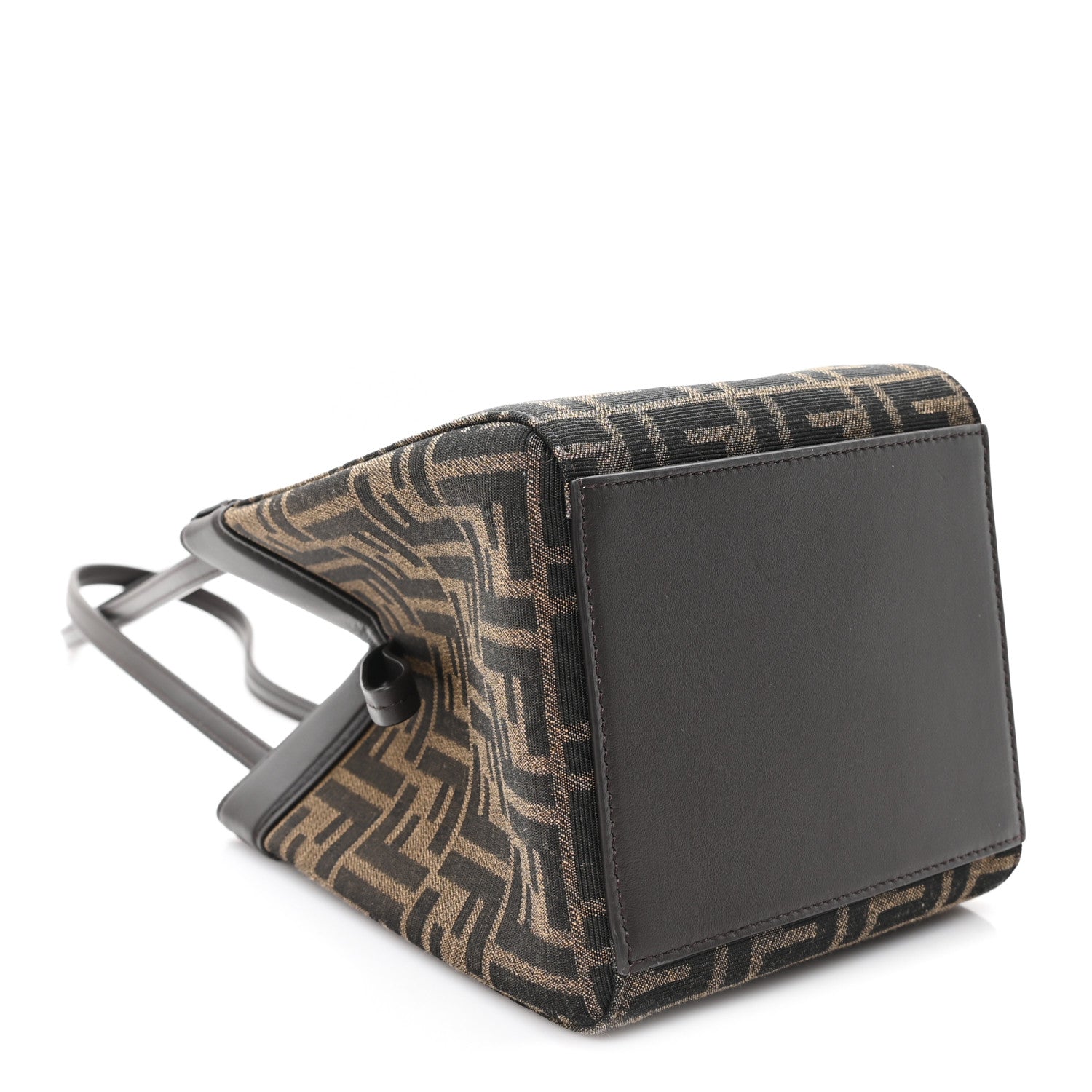Fendi Fabric Jacquard Vitello Grace FF 1974 Mini Fendi Origami