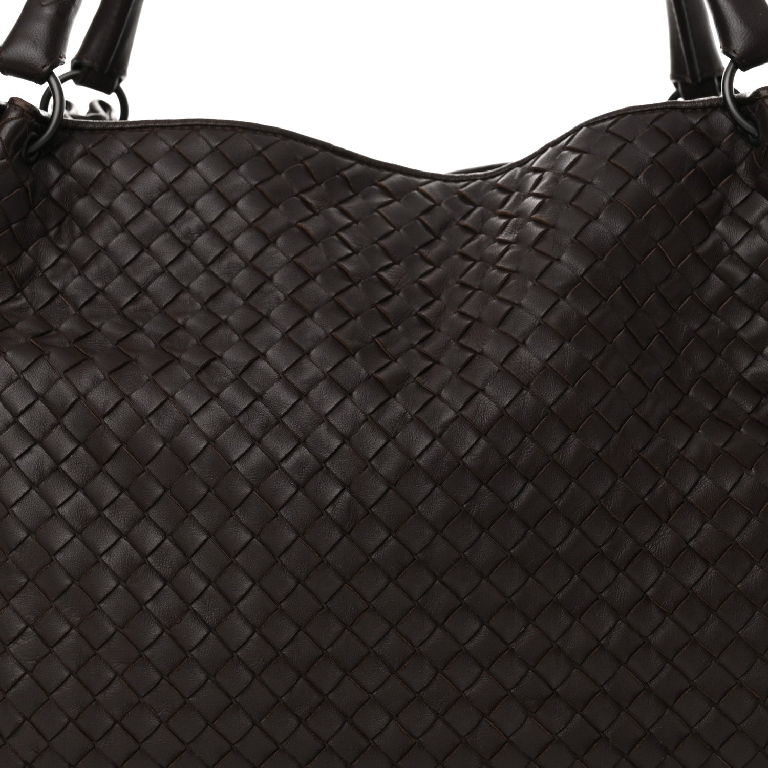 Bottega Veneta Nappa Intrecciato Parachute Bag Ebano 9 of 16