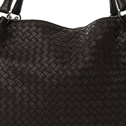 Bottega Veneta Nappa Intrecciato Parachute Bag Ebano 9 of 16