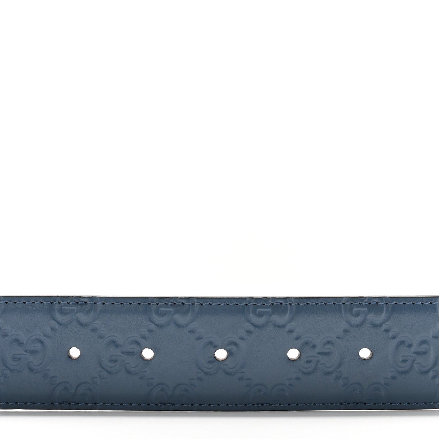 Guccissima Signature Interlocking G 40mm Belt 100 40 Thunder