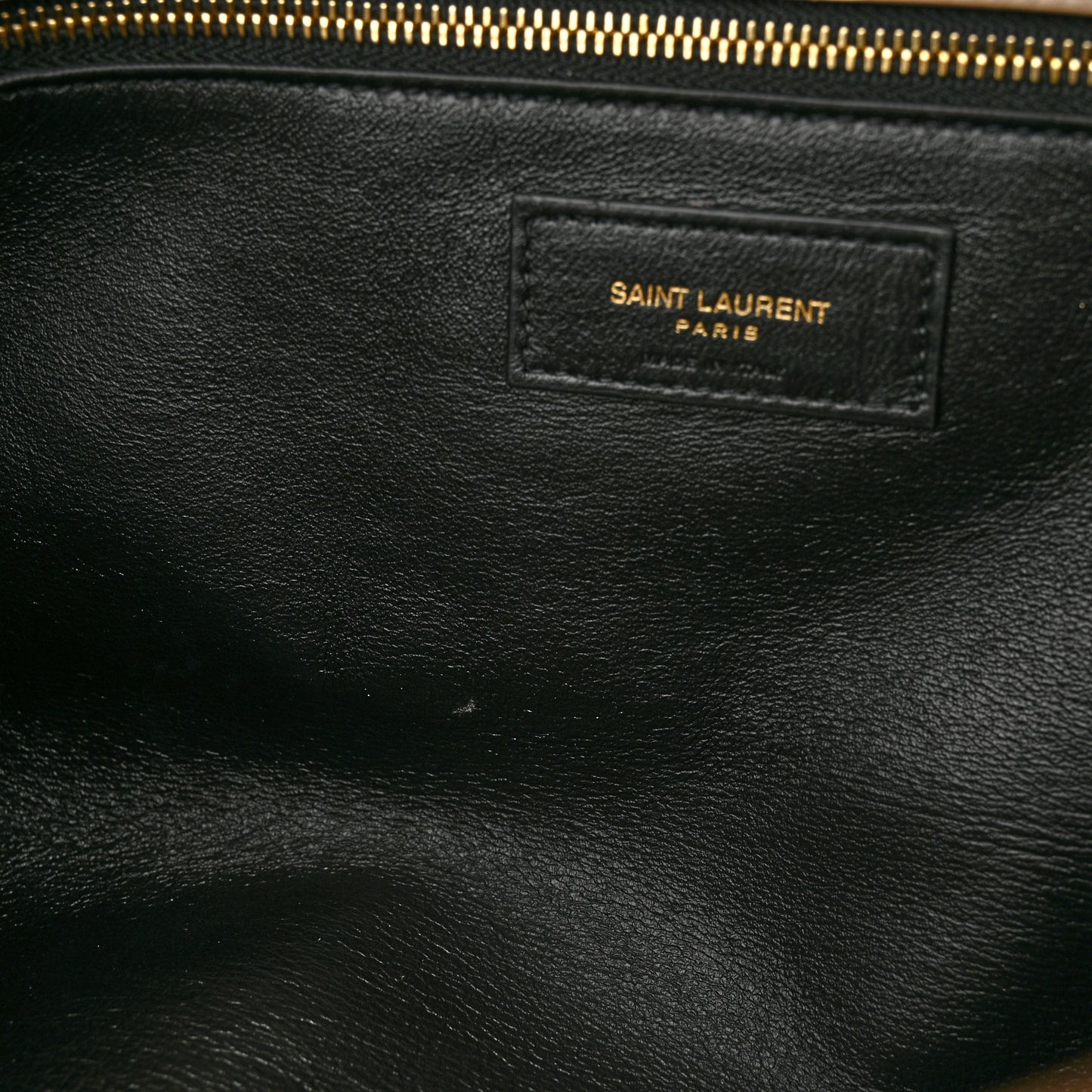 Lambskin Quilted Sade Puffer Envelope Clutch Dark Beige