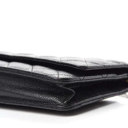 Chanel Caviar Quilted Wallet On Chain WOC Black 7 of 11