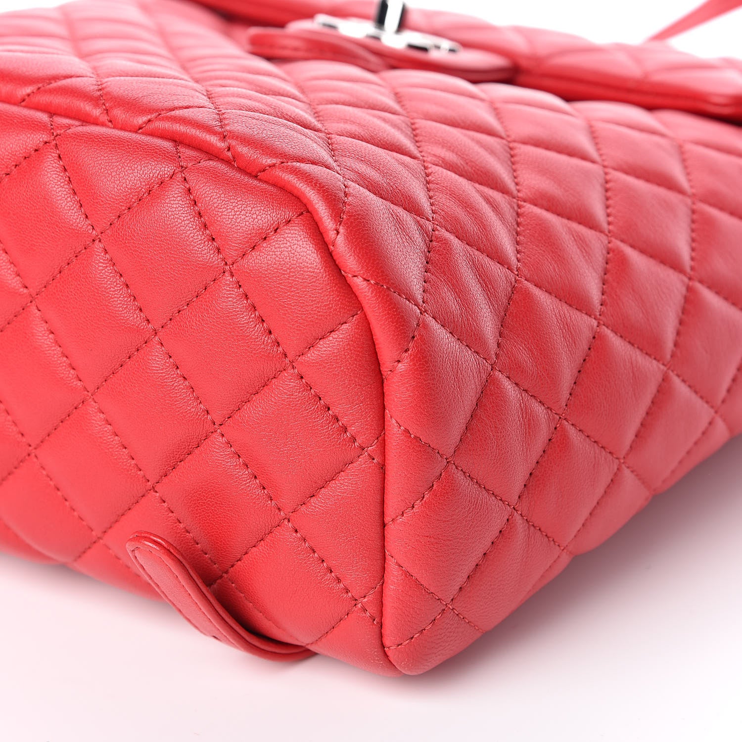 Chanel Lambskin Quilted Small Urban Spirit Backpack Dark Pink 9 of 11