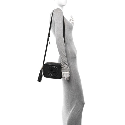 Gucci Pebbled Calfskin Small Soho Disco Bag Black 2 of 12