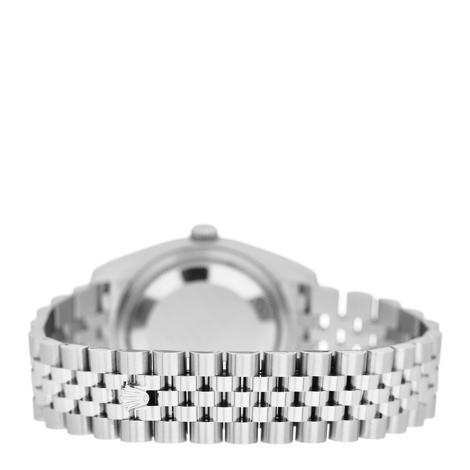 Rolex Stainless Steel 18K White Gold 36mm Oyster Perpetual Datejust Watch Silver Roman 116234 3 of 5