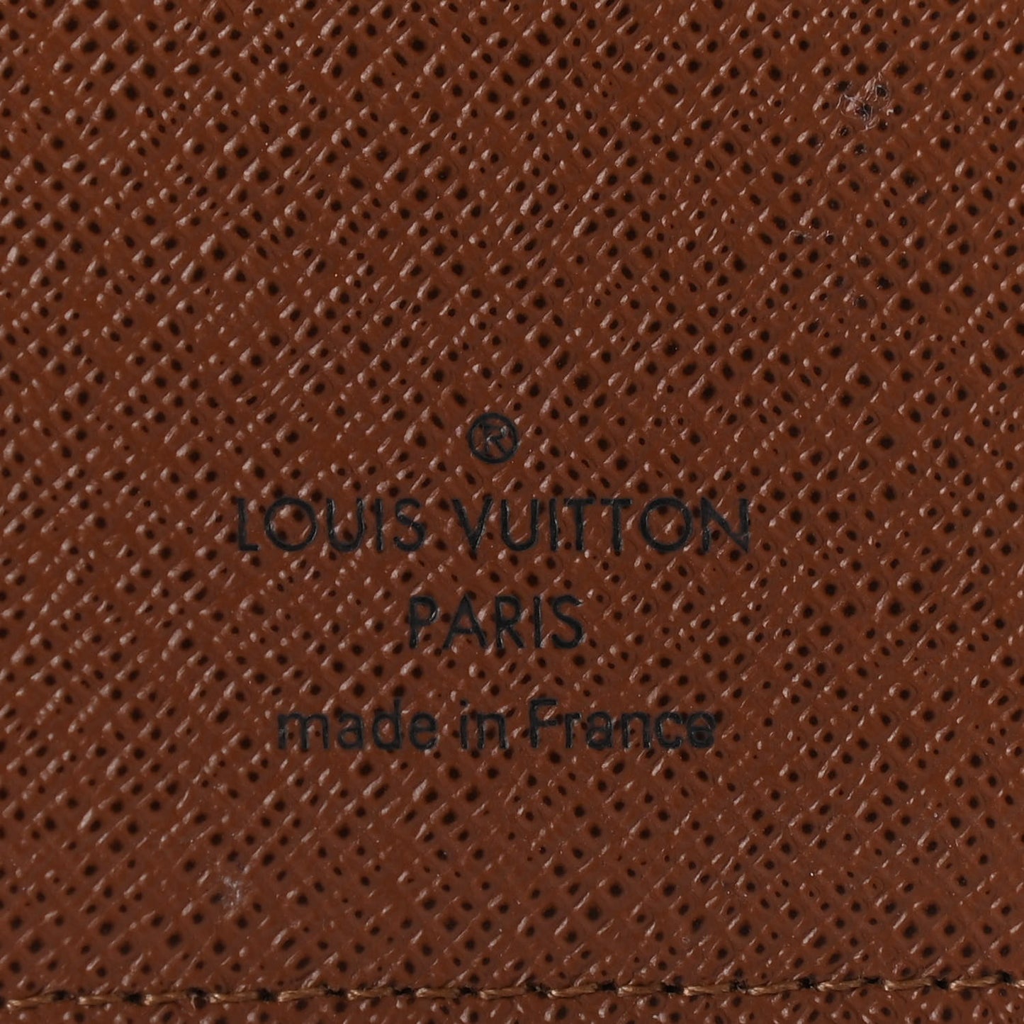 Monogram Desk Agenda Cover