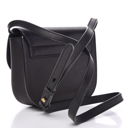 Saint Laurent Smooth Calfskin Classic Monogram Small Kaia Satchel Black 3 of 12