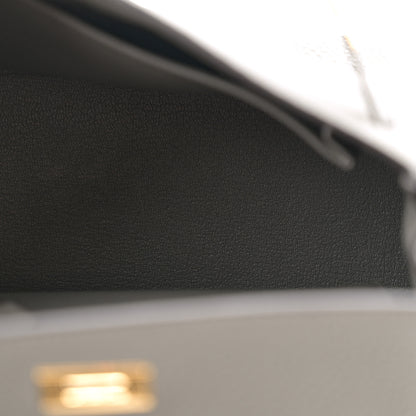 Hermes Togo Kelly Retourne 25 Gris Meyer 5 of 12