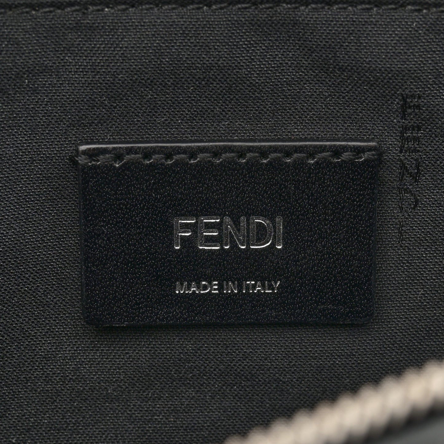 Nappa FF 1974 Embossed Belt Bag Black