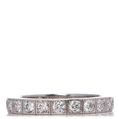 Cartier 18K White Gold Diamond 3mm Lanieres Ring 52 6.25 5 of 8