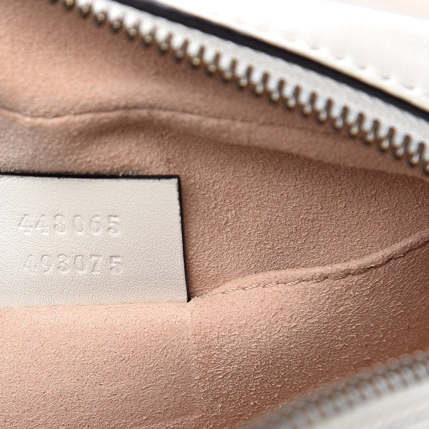 Calfskin Matelasse Mini GG Marmont Chain Shoulder Bag White