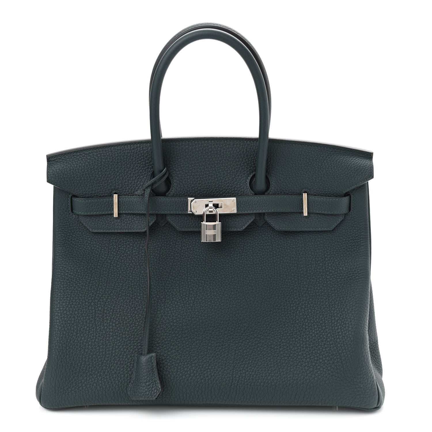 Hermes Togo Birkin 35 Vert Cypress 1 of 13