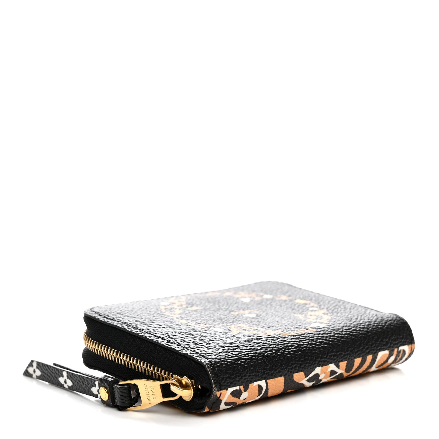Monogram Giant Jungle Zippy Coin Purse Black