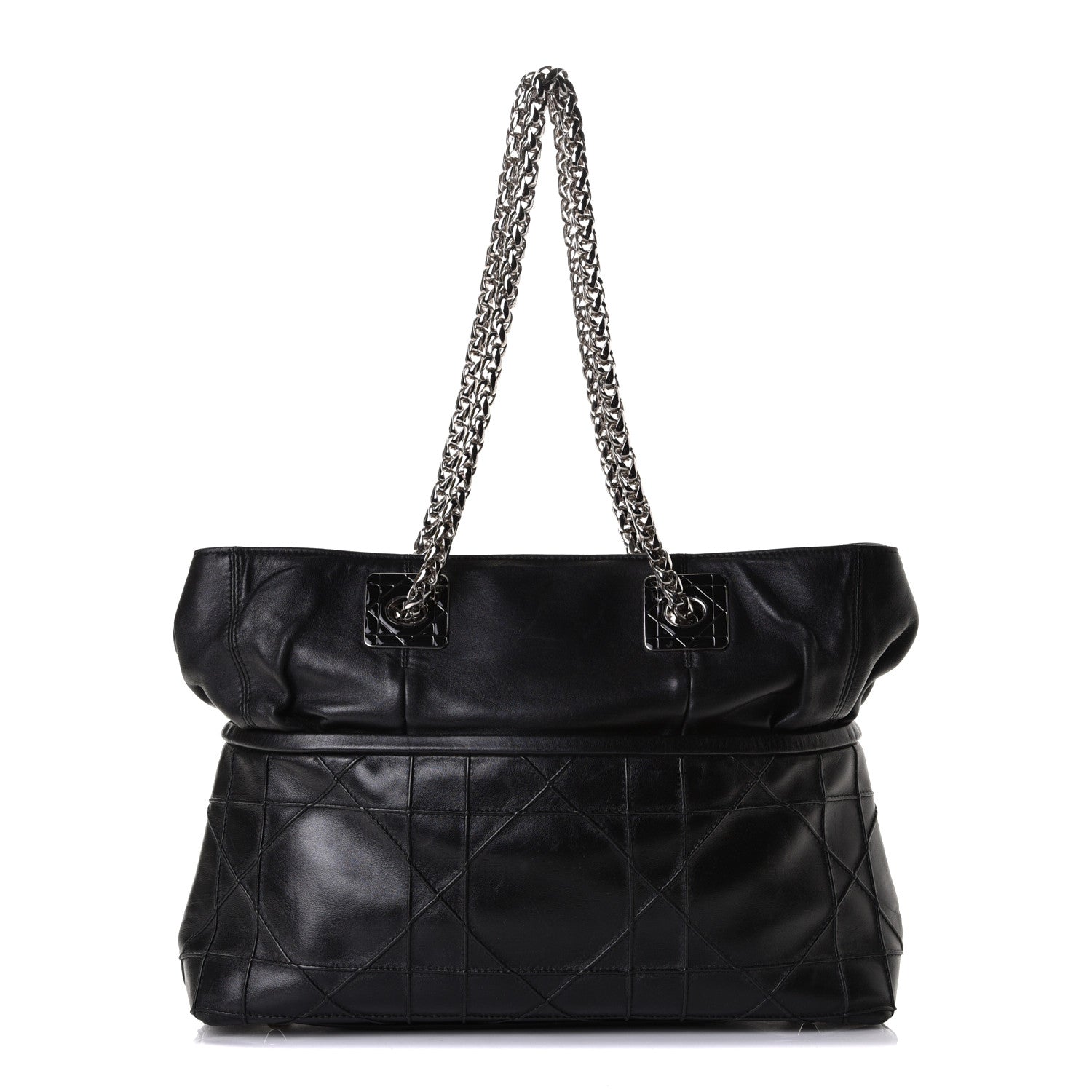 Christian Dior Lambskin Cannage Dior So Dior Tote Black 1 of 5