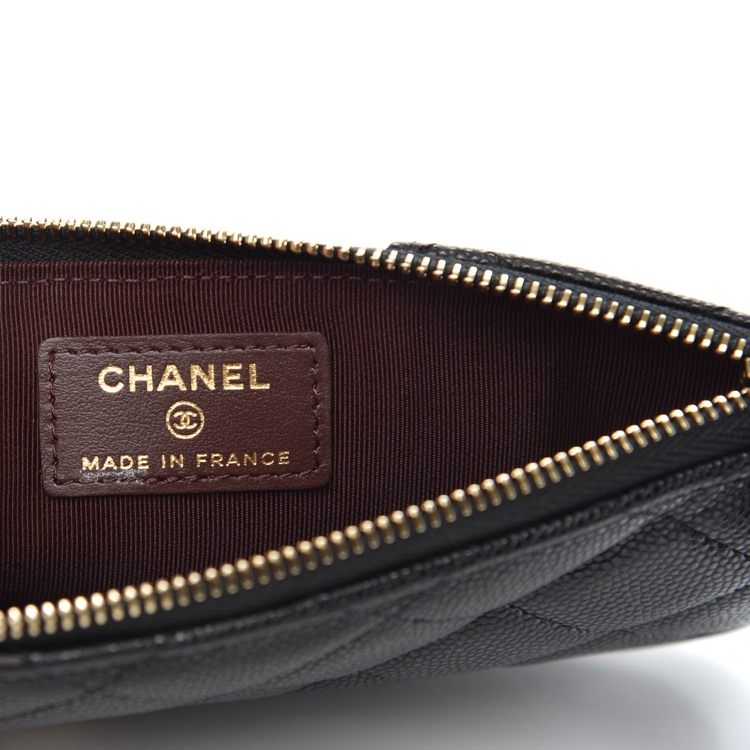 Chanel Caviar Quilted Classic iPhone Pouch Black 6 of 8