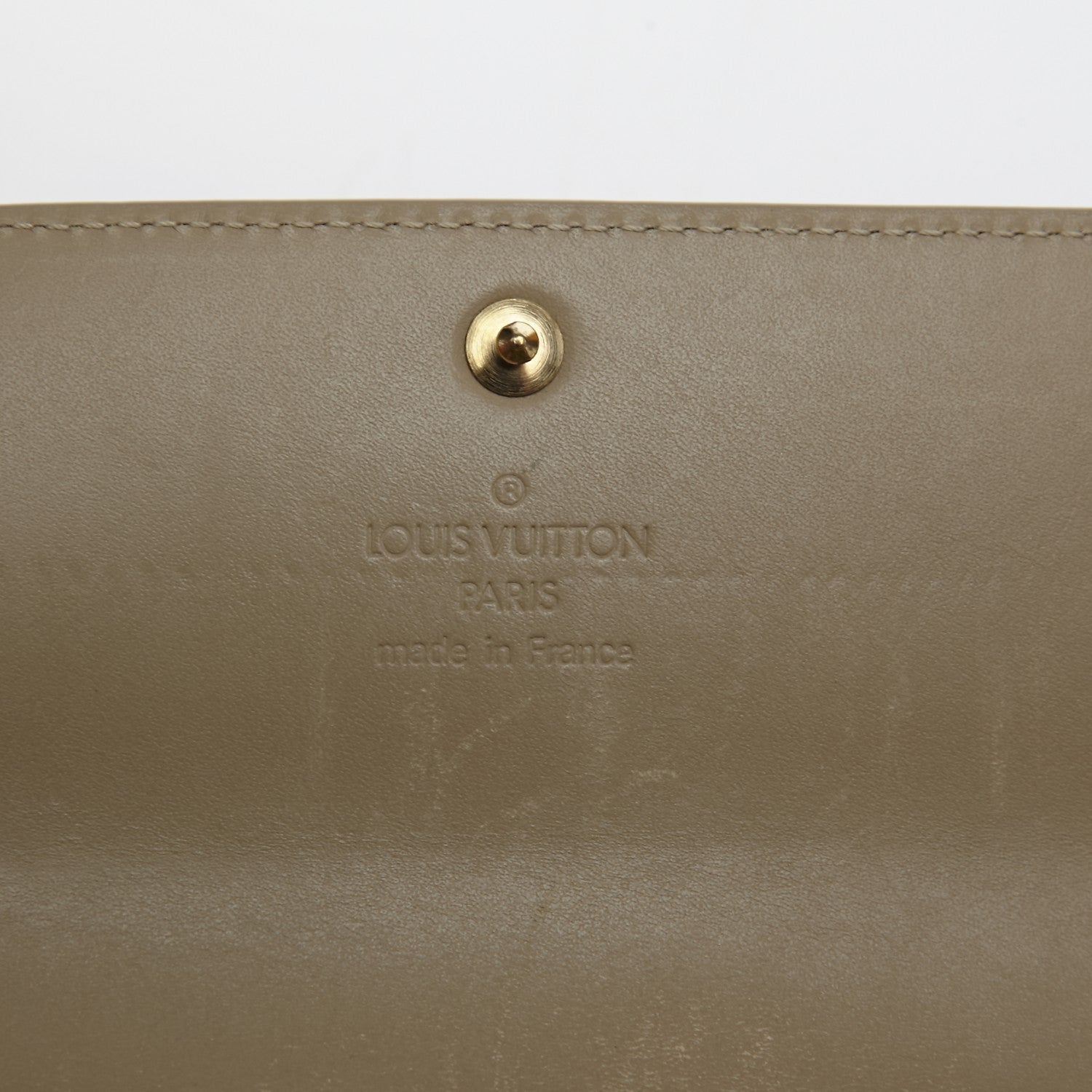 Louis Vuitton Vernis Sarah Wallet Beige 13 of 14
