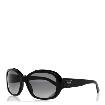 Prada Polarized Sunglasses SPR 31N Black 1 of 8