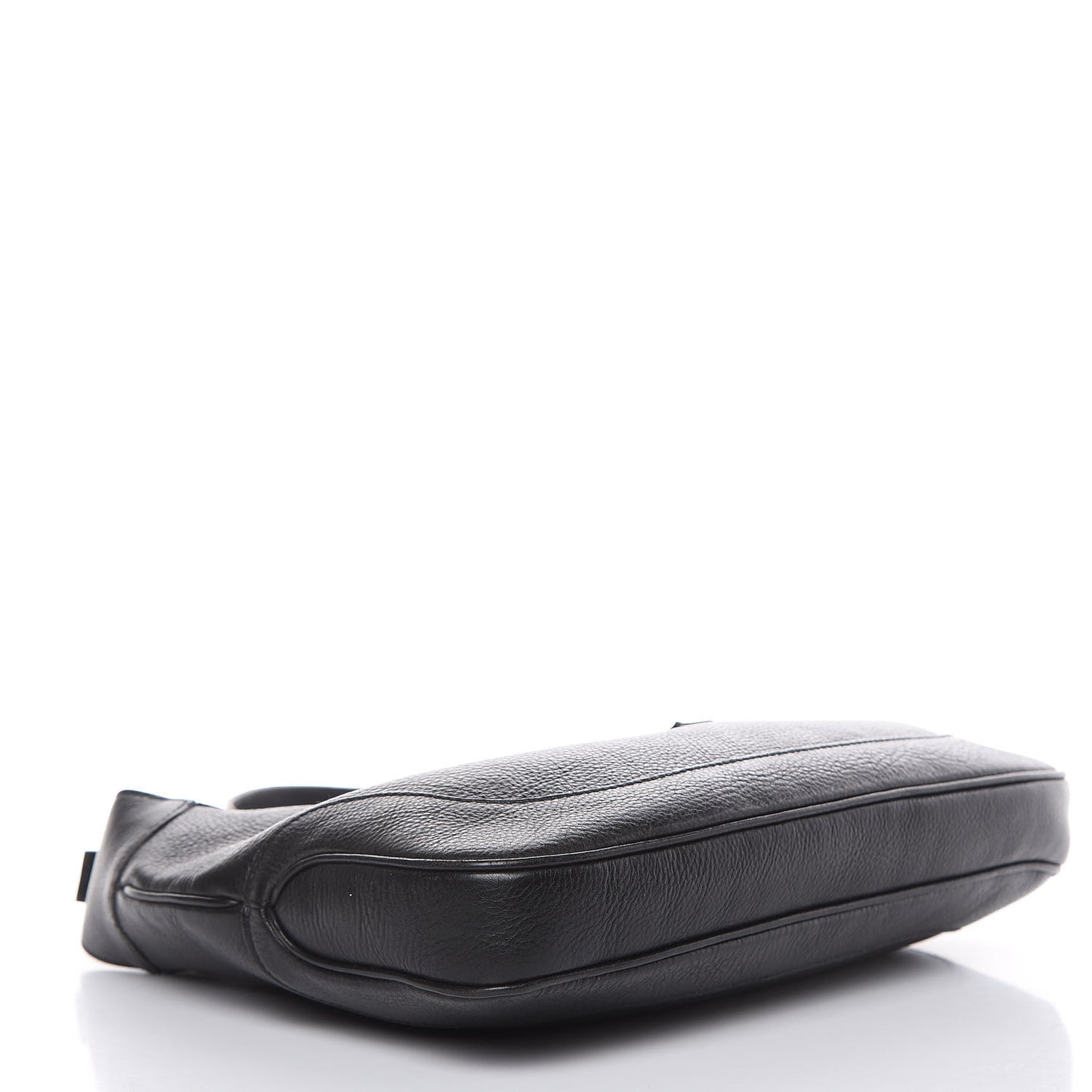 Calfskin Small Jackie O Hobo Black