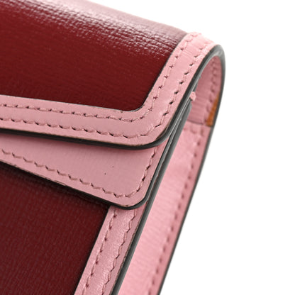 Gucci Azalea Calfskin Enamel Super Mini Dionysus Shoulder Bag New Cherry Red Wild Rose Off White 12 of 12