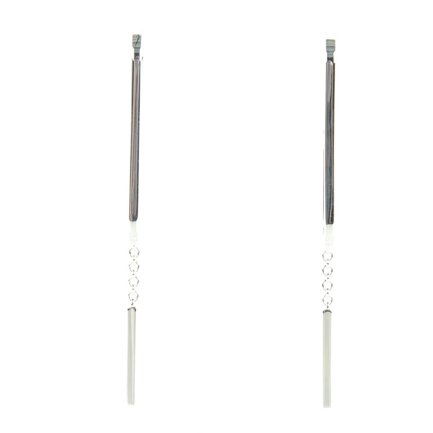 Sterling Silver Ever Chaine D'Ancre Earrings