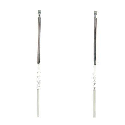 Hermes Sterling Silver Ever Chaine D'Ancre Earrings 1 of 7