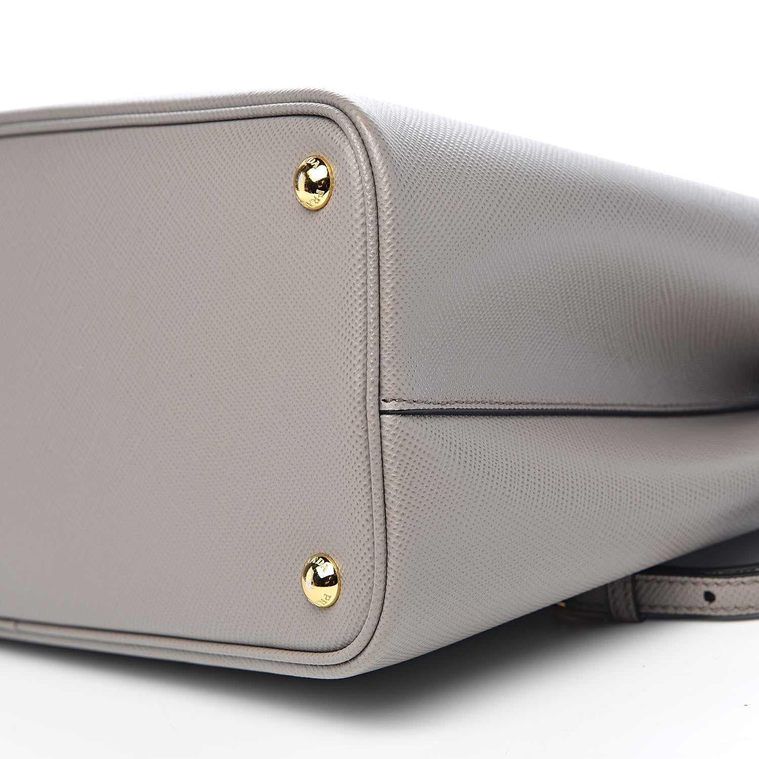 Prada Saffiano Cuir Medium Double Bag Argilla 8 of 9