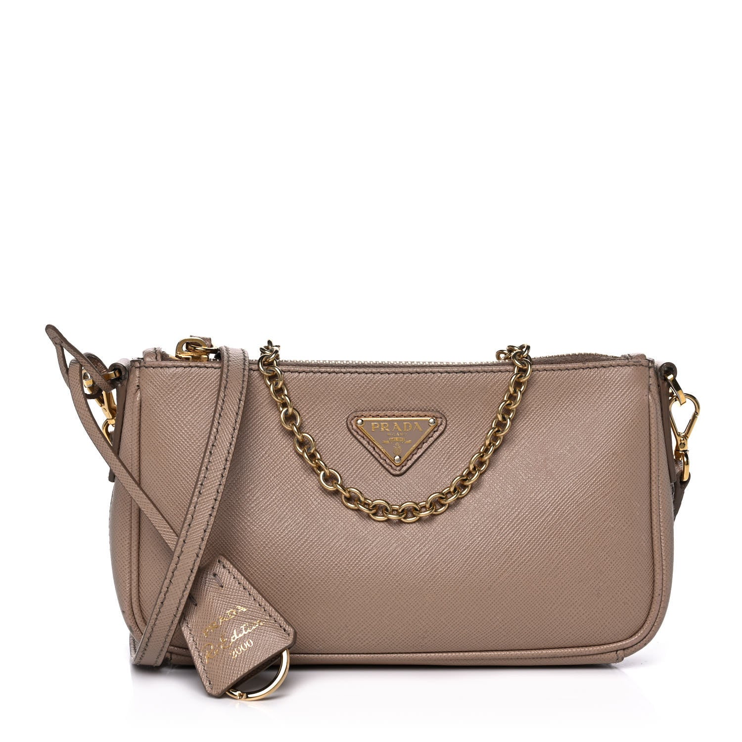 Prada Saffiano Lux Re-Edition 2000 Shoulder Bag Cammeo 1 of 10