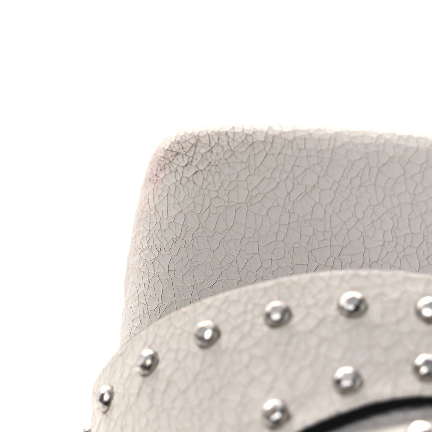 Grain De Poudre Tribute 85 Slide Studded Sandals 37 Off White