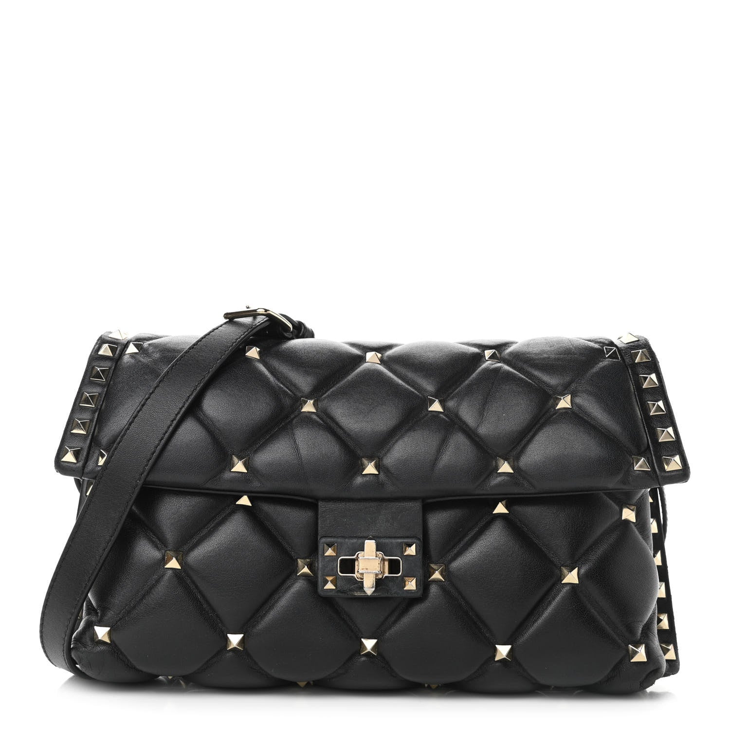 Valentino Garavani Nappa Candystud Crossbody Black 1 of 11