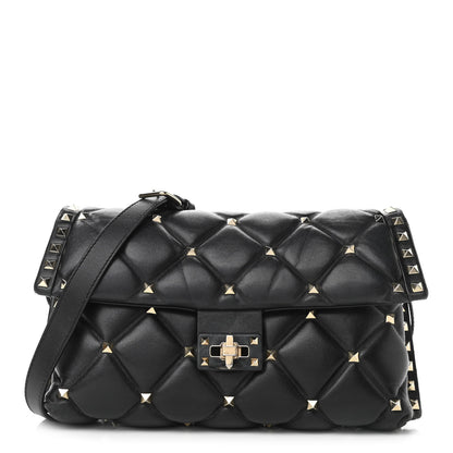 Valentino Garavani Nappa Candystud Crossbody Black 1 of 11