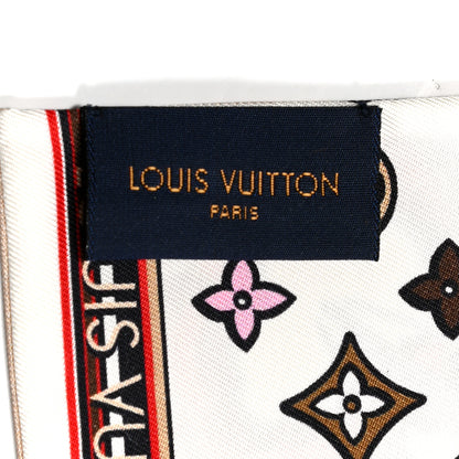 Louis Vuitton Silk Street Monogram Bandeau Beige 3 of 3
