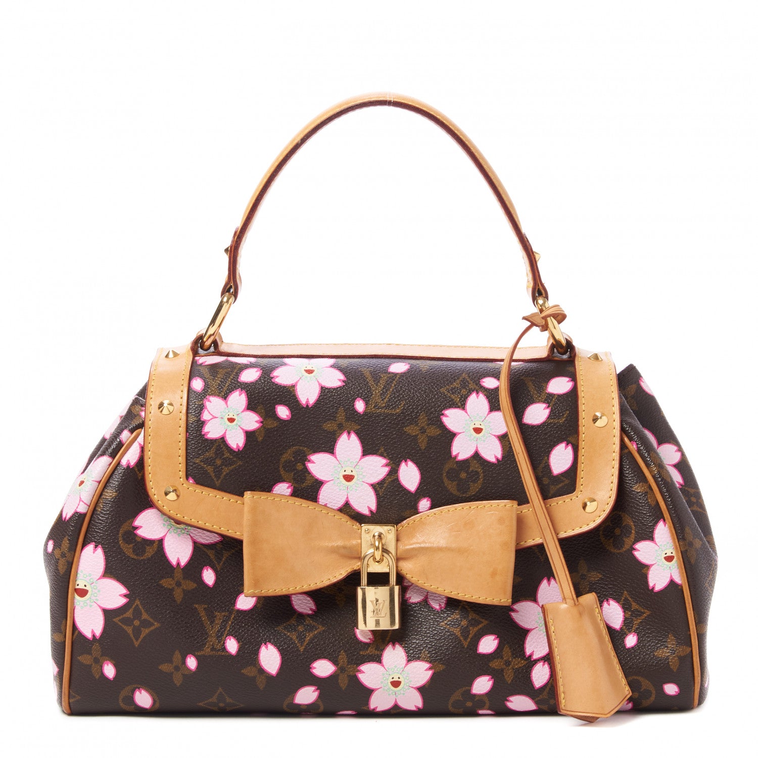 Louis Vuitton Monogram Cherry Blossom Sac Retro Bag Brown 1 of 8