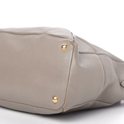 Prada Vitello Daino Shopping Satchel Argilla 7 of 10