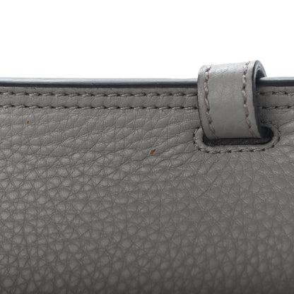 Gucci Cellarius Calfskin Medium Bamboo Daily Flap Shoulder Bag Storm Grey 9 of 11