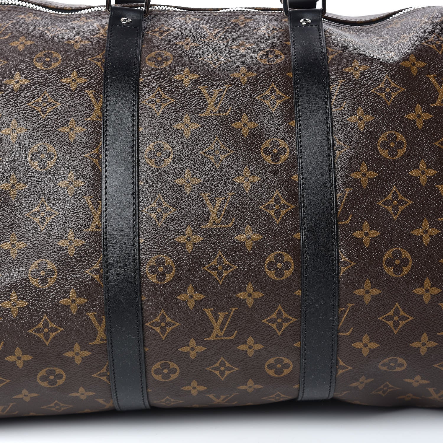 Louis Vuitton Monogram Macassar Keepall Bandouliere 55 15 of 15