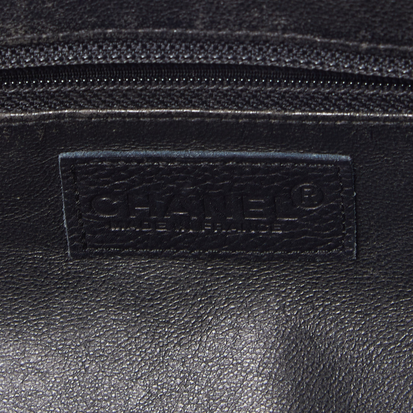 Calfskin Patent Quilted Large Bowler Black